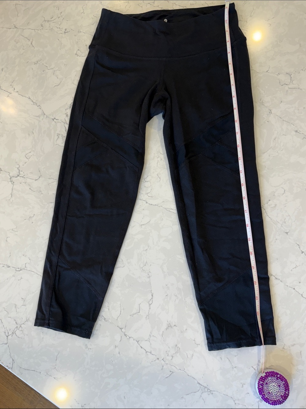 Women’s ' Black Performance Leggings with High Waist